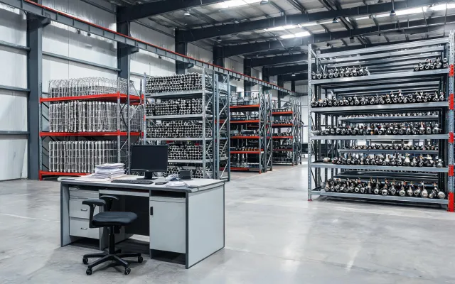 Astec plant parts hub and dispatch desk